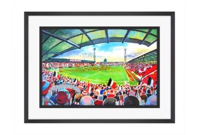 Griffin Park Stadium Fine Art Print - Brentford FC